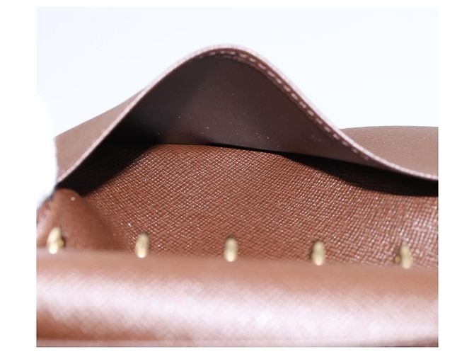 LOUIS VUITTON Damier Ebene Agenda PM Day Planner Cover R20700 LV Auth am12595V - vista 20