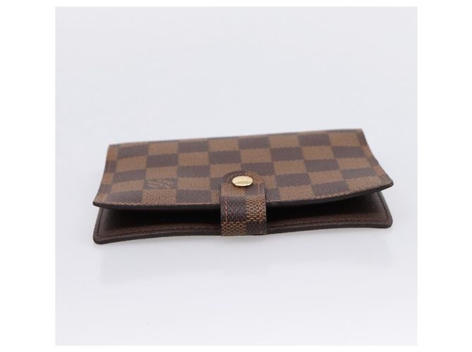 LOUIS VUITTON Damier Ebene Agenda PM Day Planner Cover R20700 LV Auth am12595V - vista 4