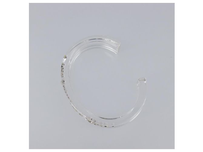 Bracciale Rigido Christian Dior plastica Clear Auth SW2819 - vista 7