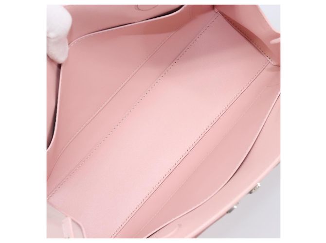 VERSACE Handtasche Leder 2way Rosa Silber Auth 200701V Pink - Ansicht 11