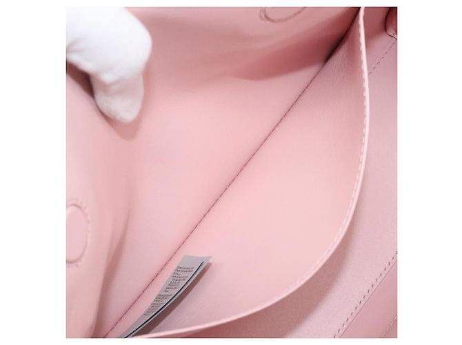 VERSACE Handtasche Leder 2way Rosa Silber Auth 200701V Pink - Ansicht 25