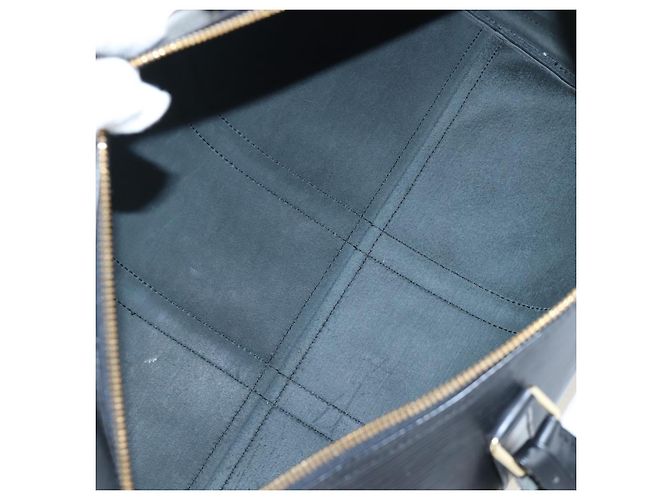 LOUIS VUITTON Epi Keepall 45 Boston Bag Black M42972 LV Auth am12520SAV Nero - vista 18