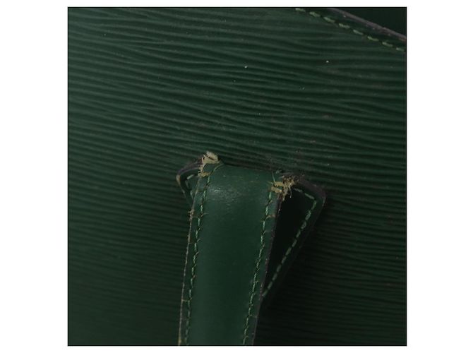Borsa a tracolla Shopping LOUIS VUITTON Epi Saint Jacques Verde M52264 Auth 203492 - vista 10