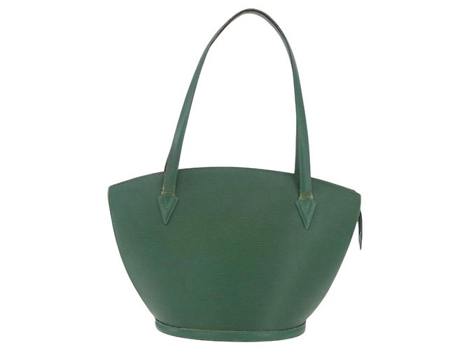 Borsa a tracolla Shopping LOUIS VUITTON Epi Saint Jacques Verde M52264 Auth 203492 - vista 13