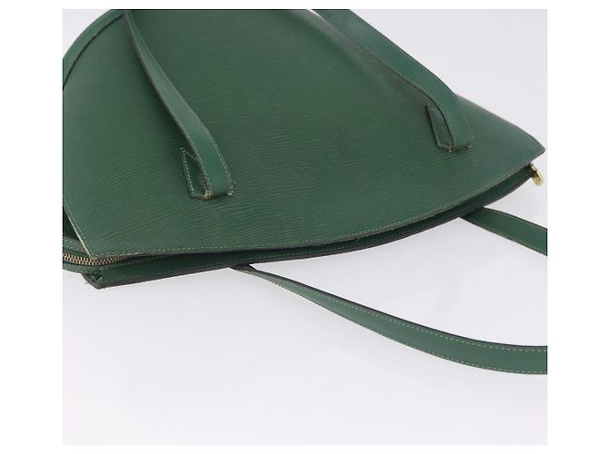 Borsa a tracolla Shopping LOUIS VUITTON Epi Saint Jacques Verde M52264 Auth 203492 - vista 14