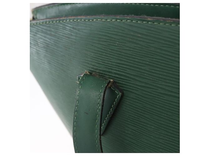 Borsa a tracolla Shopping LOUIS VUITTON Epi Saint Jacques Verde M52264 Auth 203492 - vista 16