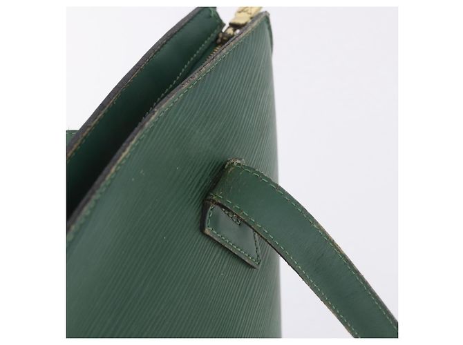 Borsa a tracolla Shopping LOUIS VUITTON Epi Saint Jacques Verde M52264 Auth 203492 - vista 17