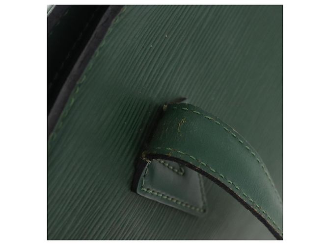 Borsa a tracolla Shopping LOUIS VUITTON Epi Saint Jacques Verde M52264 Auth 203492 - vista 18
