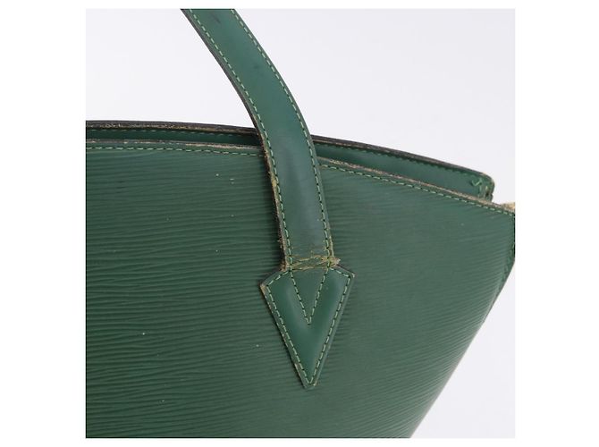Borsa a tracolla Shopping LOUIS VUITTON Epi Saint Jacques Verde M52264 Auth 203492 - vista 25