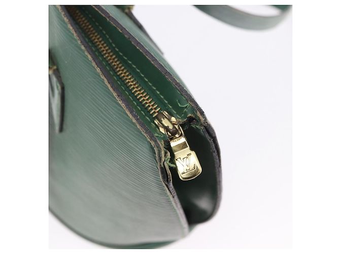 Borsa a tracolla Shopping LOUIS VUITTON Epi Saint Jacques Verde M52264 Auth 203492 - vista 26