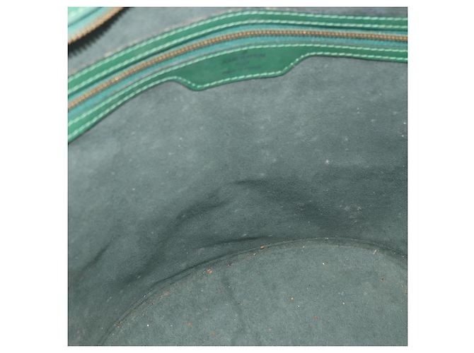 Borsa a tracolla Shopping LOUIS VUITTON Epi Saint Jacques Verde M52264 Auth 203492 - vista 28