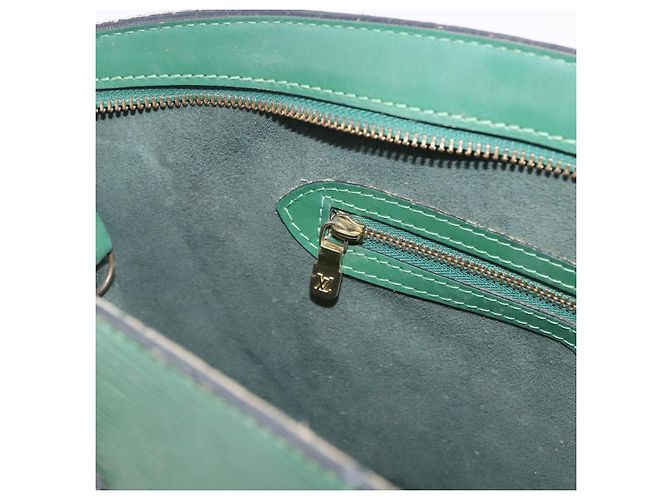 Borsa a tracolla Shopping LOUIS VUITTON Epi Saint Jacques Verde M52264 Auth 203492 - vista 31