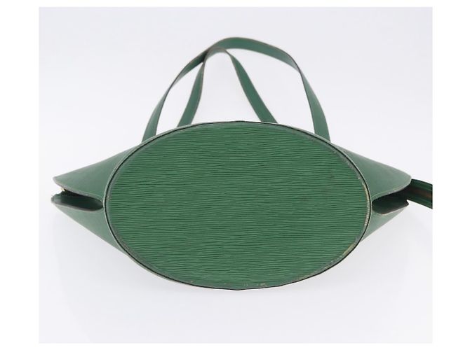 Borsa a tracolla Shopping LOUIS VUITTON Epi Saint Jacques Verde M52264 Auth 203492 - vista 6