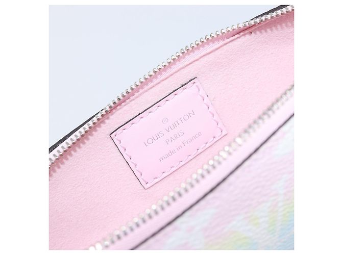 LOUIS VUITTON Monogram Escal Trousse Elizabeth Pen Case Pink GI0473 Auth 202836A Rosa Monograma - vista 13