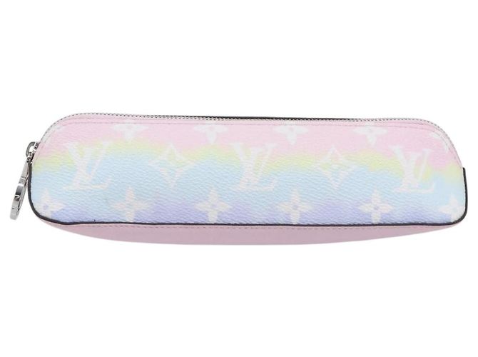 LOUIS VUITTON Monogram Escal Trousse Elizabeth Pen Case Pink GI0473 Auth 202836A Rosa Monograma - vista 2