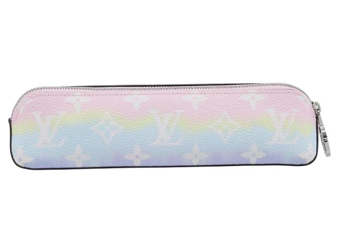 LOUIS VUITTON Monogram Escal Trousse Elizabeth Pen Case Pink GI0473 Auth 202836A Rosa Monograma - vista 3