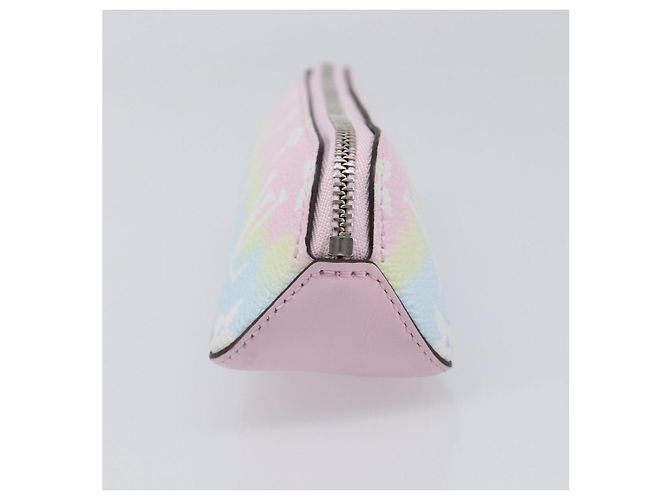 LOUIS VUITTON Monogram Escal Trousse Elizabeth Pen Case Pink GI0473 Auth 202836A Rosa Monograma - vista 4