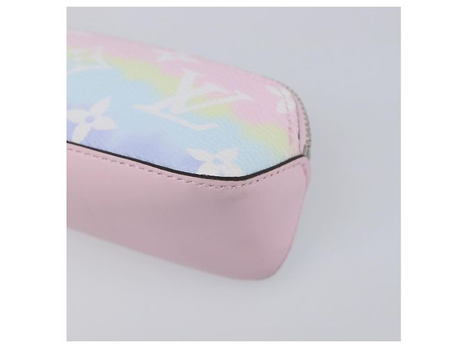 LOUIS VUITTON Monogram Escal Trousse Elizabeth Pen Case Pink GI0473 Auth 202836A Rosa Monograma - vista 8