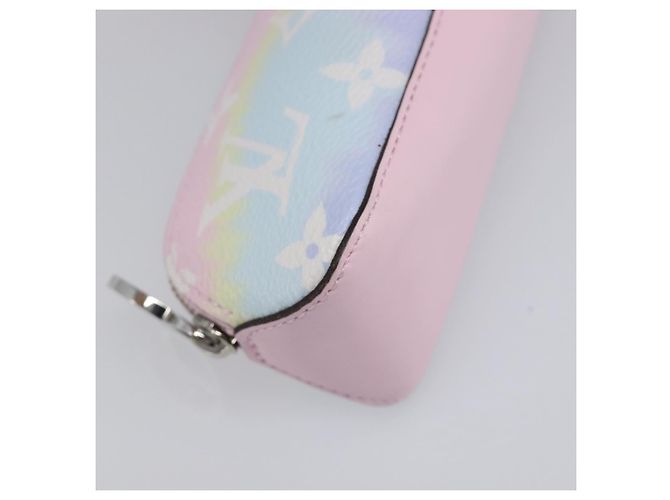 LOUIS VUITTON Monogram Escal Trousse Elizabeth Pen Case Pink GI0473 Auth 202836A Rosa Monograma - vista 9