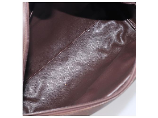 Borsa a mano Burberrys Nova Check Canvas Beige Gold Tone Auth ka6111 - vista 19