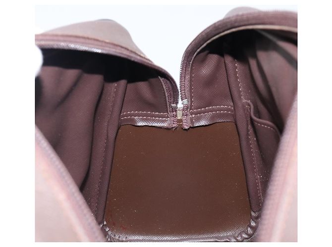 Borsa a mano Burberrys Nova Check Canvas Beige Gold Tone Auth ka6111 - vista 21