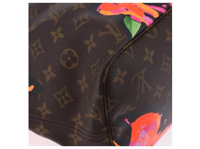 Borsa Tote LOUIS VUITTON Monogram Rose Neverfull MM M48613 LV Auth ka6154V Monogramma - vista 14