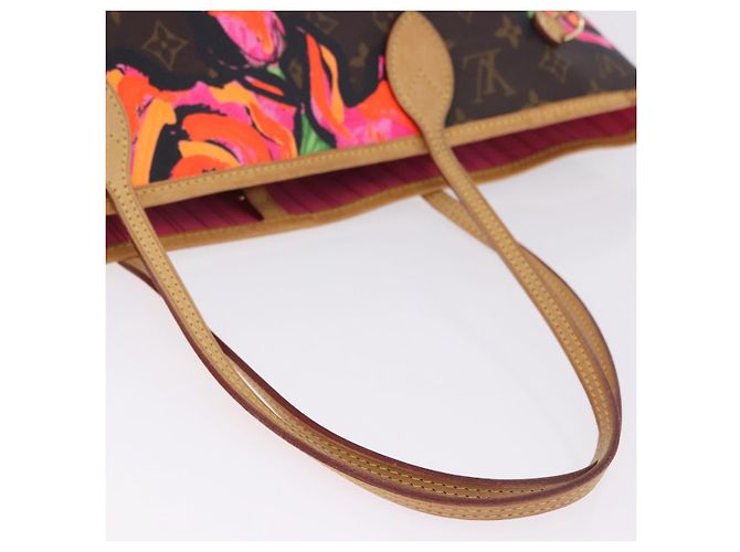 Borsa Tote LOUIS VUITTON Monogram Rose Neverfull MM M48613 LV Auth ka6154V Monogramma - vista 7