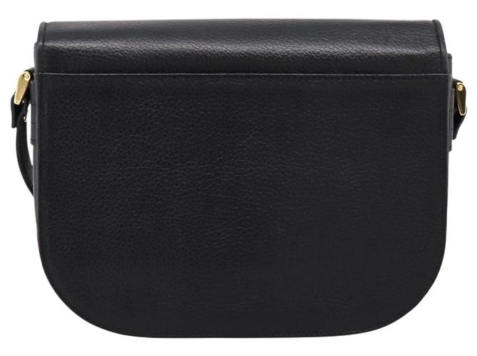 Borsa a tracolla Burberrys in pelle nera e oro Auth 203404 Nero D'oro - vista 3