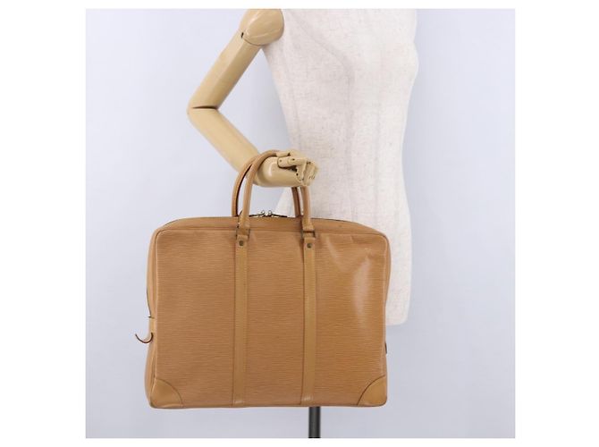 LOUIS VUITTON Epi Porte Documents Voyage Business Bag Beige M54476 Auth 202607 - vista 30