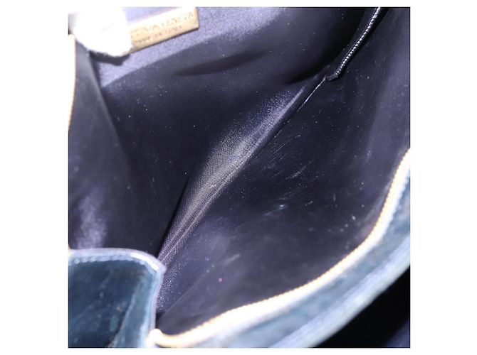 Borsa a tracolla BOTTEGA VENETA in pelle nera e oro Auth 202655A Nero D'oro - vista 13