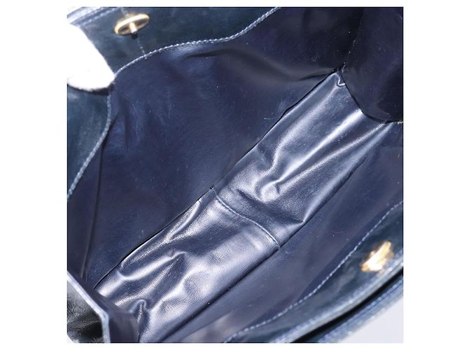 Borsa a tracolla BOTTEGA VENETA in pelle nera e oro Auth 202655A Nero D'oro - vista 6