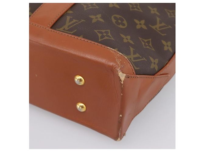 LOUIS VUITTON Monogram Sac Weekend PM Tote Bag M42425 LV Auth BA15659 - view 10