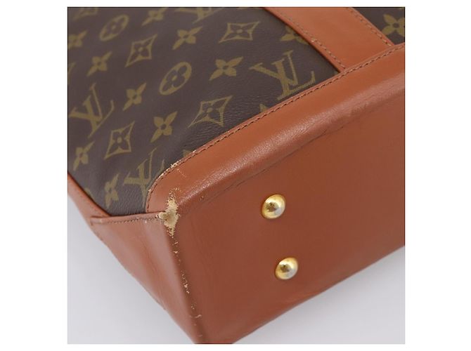 LOUIS VUITTON Monogram Sac Weekend PM Tote Bag M42425 LV Auth BA15659 - view 11
