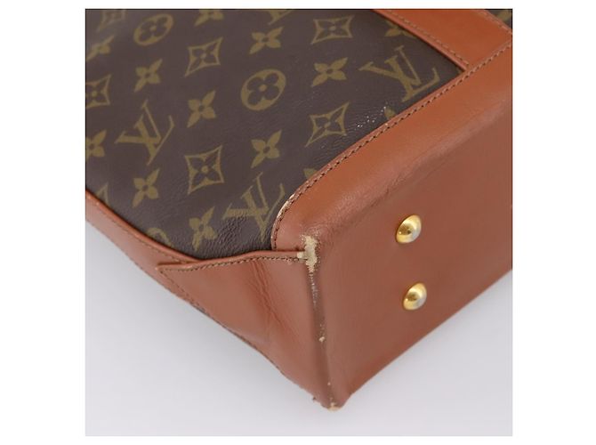 LOUIS VUITTON Monogram Sac Weekend PM Tote Bag M42425 LV Auth BA15659 - view 13