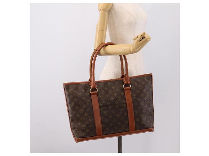 LOUIS VUITTON Monogram Sac Weekend PM Tote Bag M42425 LV Auth BA15659 - view 21