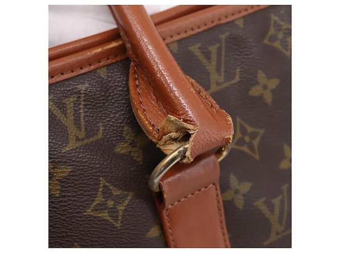 LOUIS VUITTON Monogram Sac Weekend PM Tote Bag M42425 LV Auth BA15659 - view 22