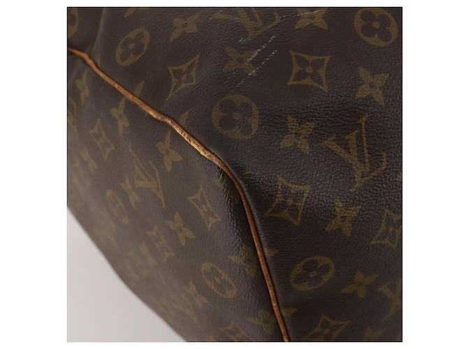 LOUIS VUITTON Monogram Keepall 50 Boston Bag M41426 LV Auth 200270 Monogramma - vista 11