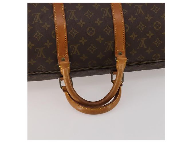 LOUIS VUITTON Monogram Keepall 50 Boston Bag M41426 LV Auth 200270 Monogramma - vista 7