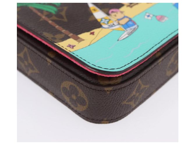 LOUIS VUITTON Monogram Vivienne Pochette Felice Bag M82627 LV Auth 197240SAM Monogramma - vista 10
