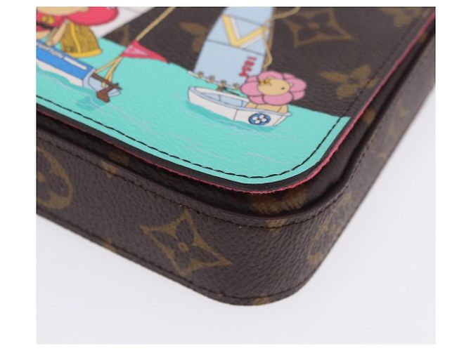 LOUIS VUITTON Monogram Vivienne Pochette Felice Bag M82627 LV Auth 197240SAM Monogramma - vista 11