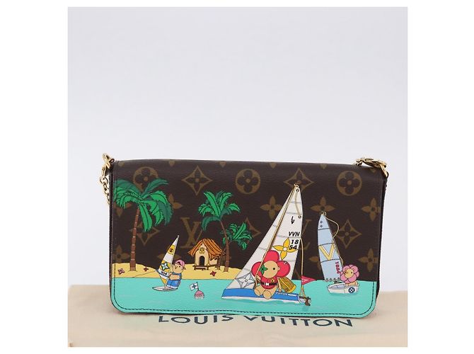 LOUIS VUITTON Monogram Vivienne Pochette Felice Bag M82627 LV Auth 197240SAM Monogramma - vista 33