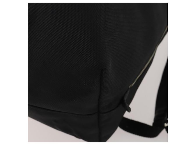 Zaino GUCCI Web Sherry Line Canvas Leather Black Silver 337075 Auth hk4063A Nero Argento - vista 12
