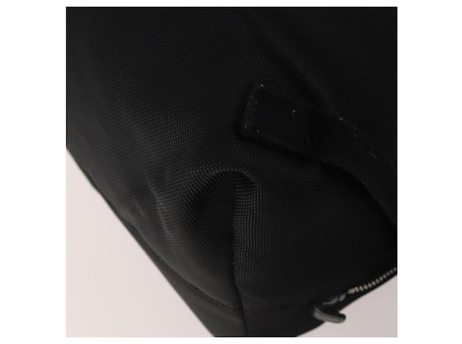 Zaino GUCCI Web Sherry Line Canvas Leather Black Silver 337075 Auth hk4063A Nero Argento - vista 14
