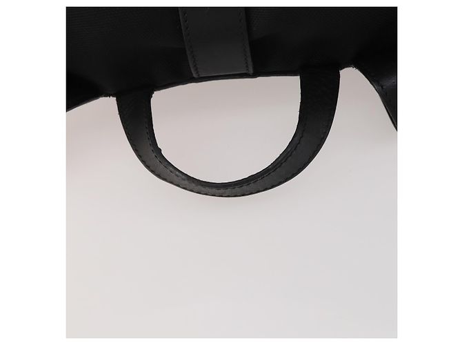Zaino GUCCI Web Sherry Line Canvas Leather Black Silver 337075 Auth hk4063A Nero Argento - vista 7