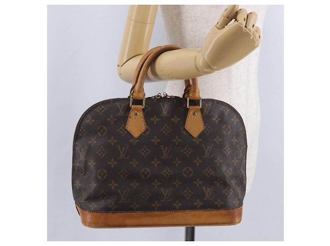 Sac à main LOUIS VUITTON Monogram Alma M51130 LV Auth 201241 Monogramme - vue 24
