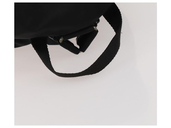 Zaino PRADA Nylon Black Silver Auth 197878 Nero Argento - vista 7