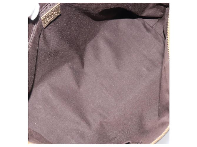 Borsa a mano GUCCI GG Canvas Beige Oro 141470 Auth mr2913 D'oro - vista 19