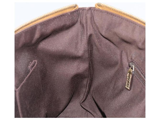 Borsa a mano GUCCI GG Canvas Beige Oro 141470 Auth mr2913 D'oro - vista 21