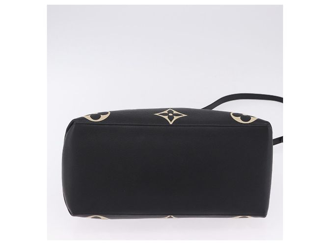 LOUIS VUITTON Monogram Empreinte Grand Palais MM Hand Bag M45842 Auth ka6115SAV Nero Monogramma - vista 11