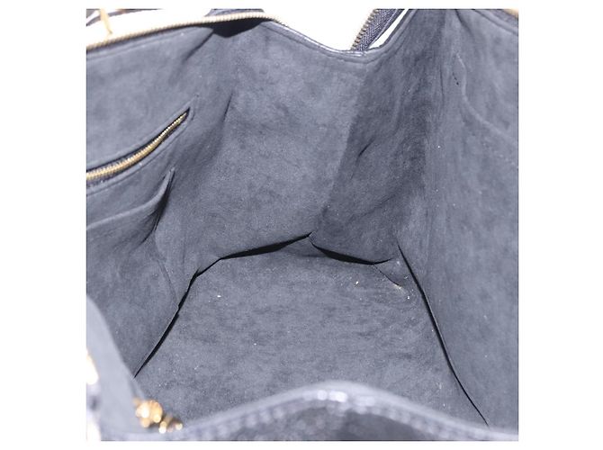 LOUIS VUITTON Monogram Empreinte Grand Palais MM Hand Bag M45842 Auth ka6115SAV Nero Monogramma - vista 20